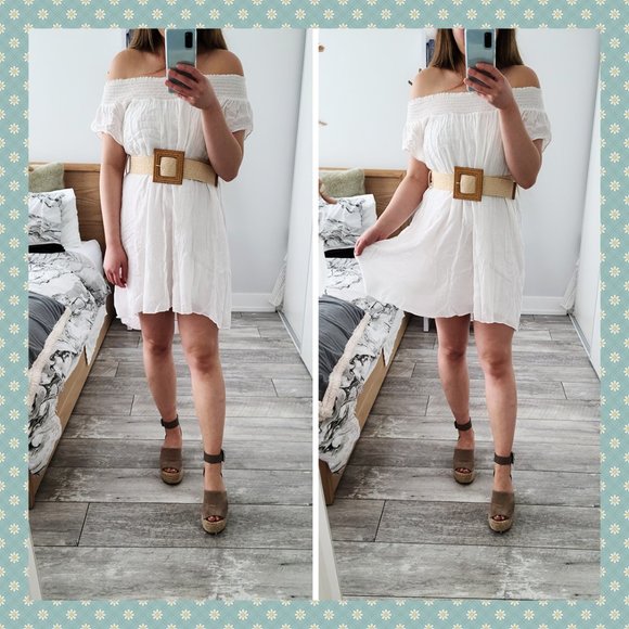 Aritzia Talula Horatio Off-The-Shoulder Dress - Picture 1 of 6